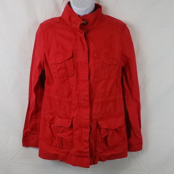 Old Navy Women's Small Red Jacket - Picture 1 of 15